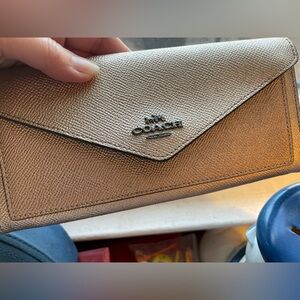Metallic Coach Wallet